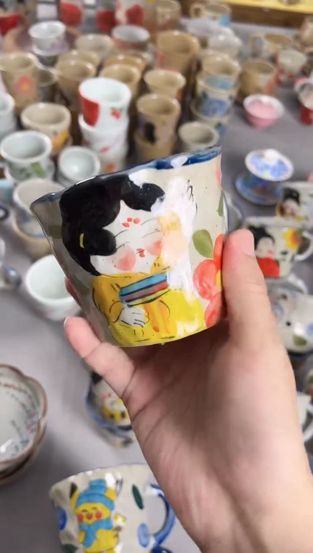 【闪购商品】瓷片景德镇手绘高温釉下彩