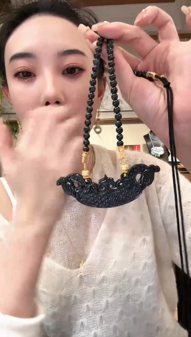 【闪购商品】翡翠颈饰未镶嵌国风