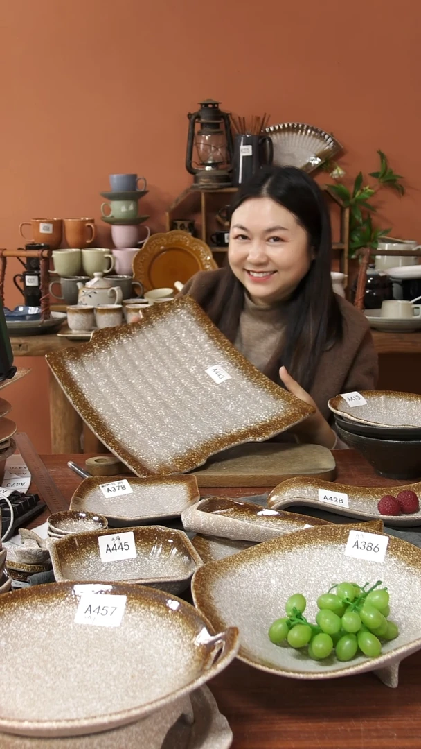 陶瓷A443 一只陶瓷粗陶超大排骨盘可能微瑕