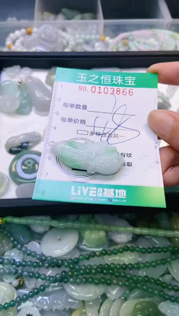 翡翠未镶嵌颈饰闪购0103866