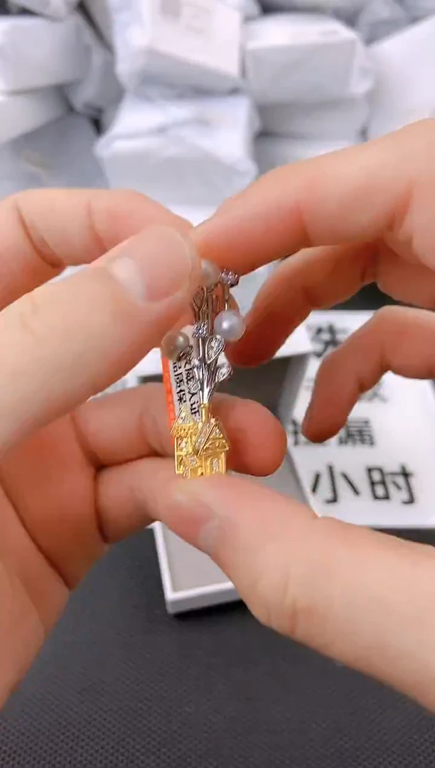 未镶嵌耳饰淡水珍珠xz1012