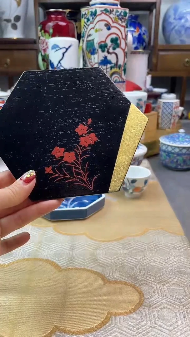 【闪购商品】盘日产实木折角壶承