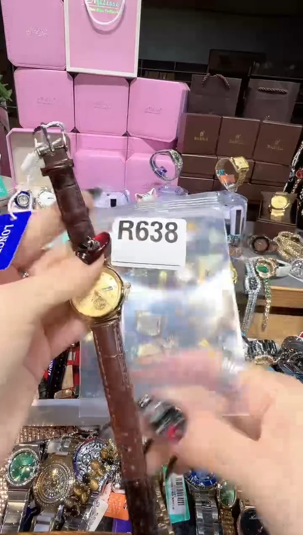 石英机芯不锈钢不锈钢直播定闪专用