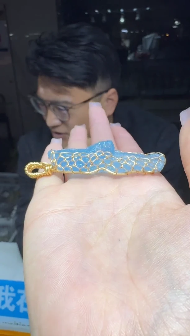 【闪购商品】海蓝宝石颈饰未镶嵌多样性发一件 378