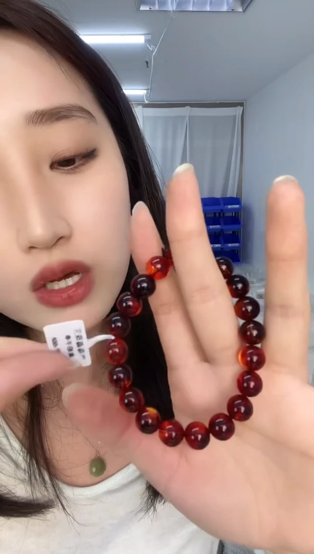 未镶嵌血珀手链拍二发一天然珠宝多样性发其一