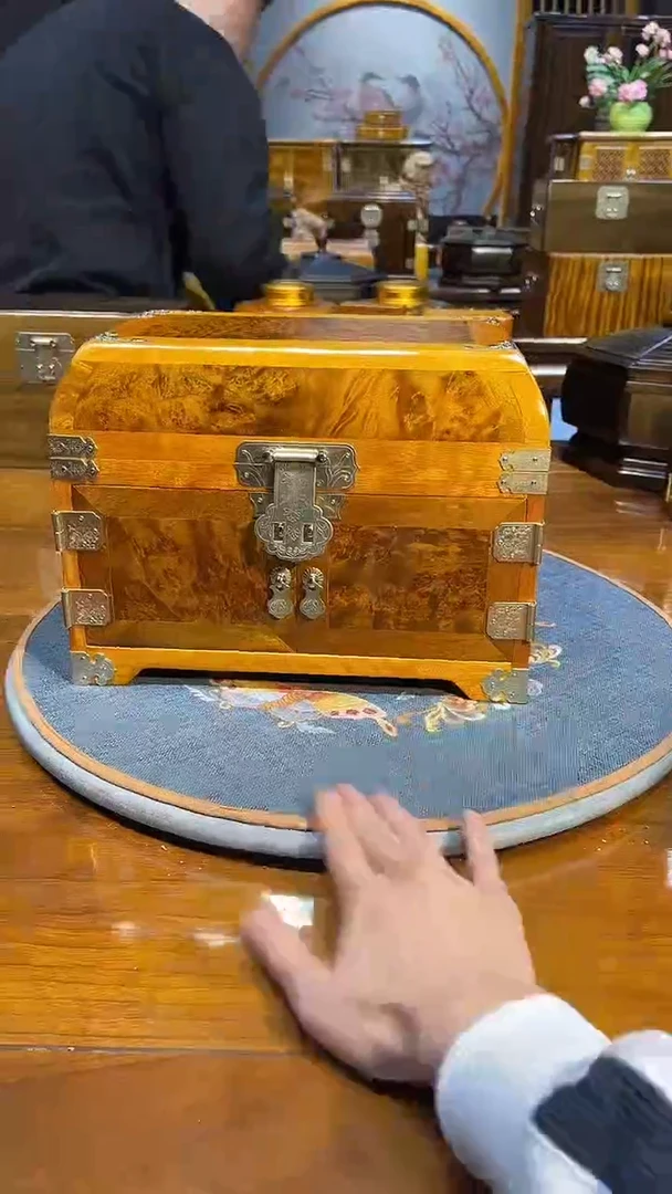 乌木类成套家具瘤疤首饰盒 s14