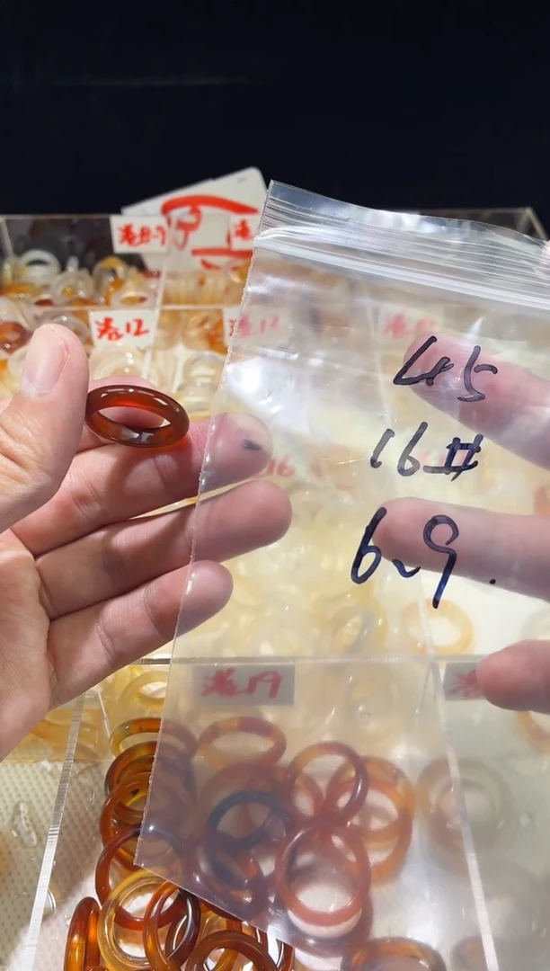 未镶嵌戒指玛瑙/玉髓45