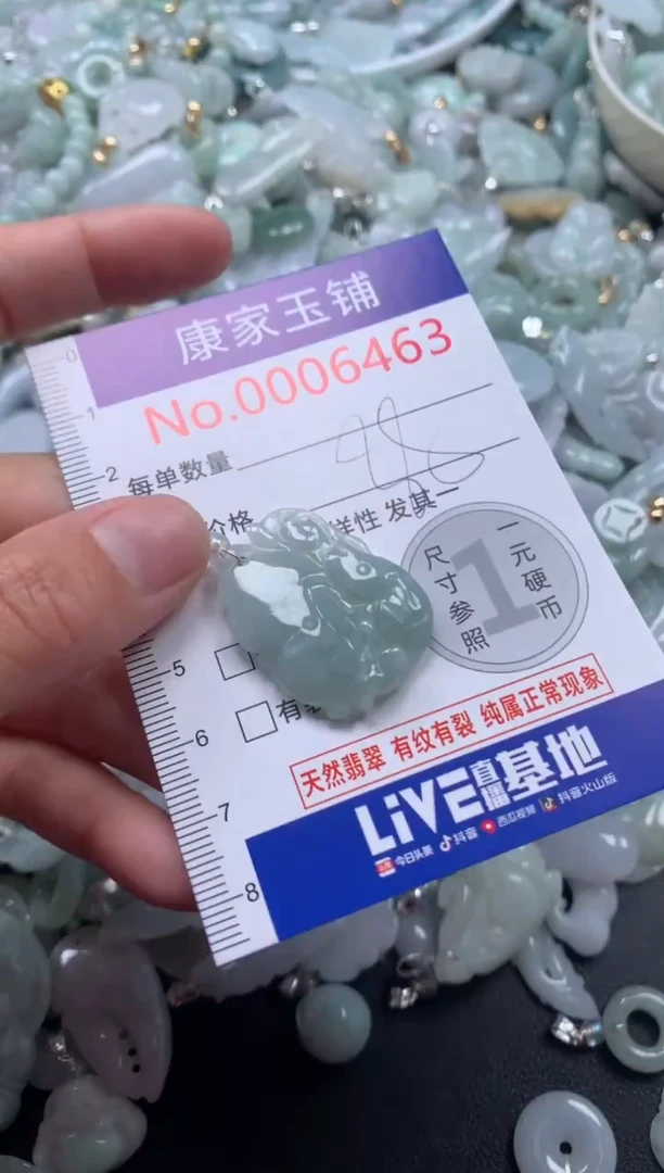 颈饰未镶嵌翡翠6463