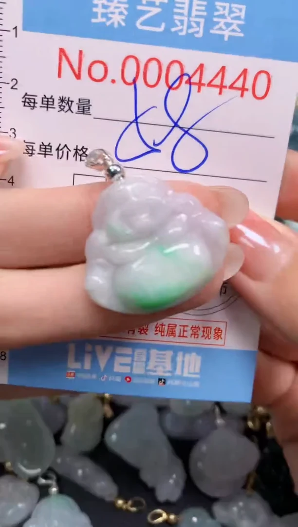 颈饰未镶嵌翡翠4440