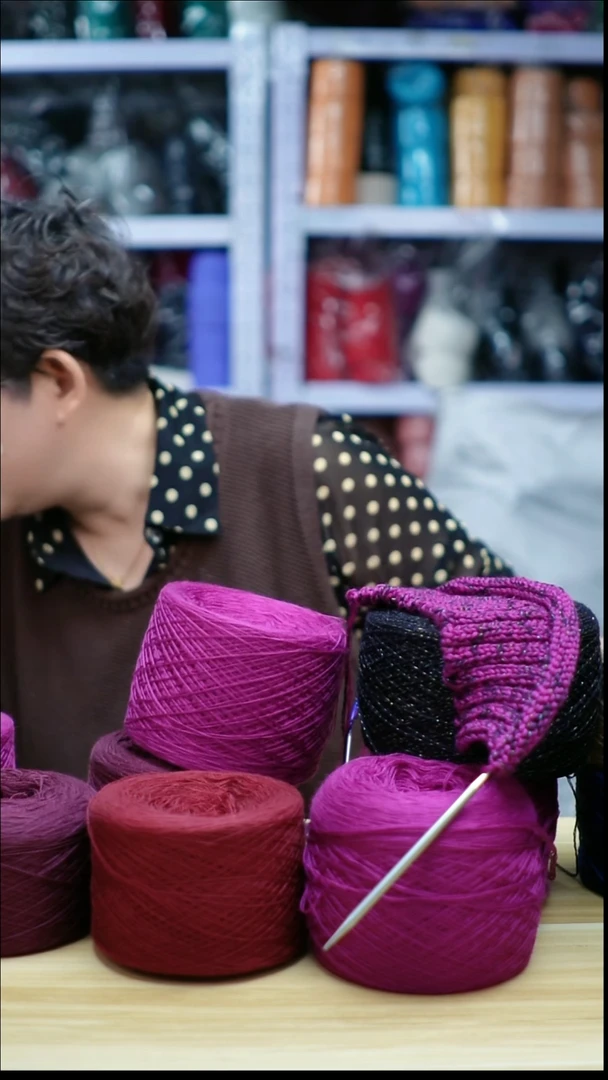 羊毛欢姐手编线B423