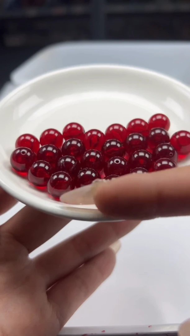 未镶嵌颈饰琥珀w2272血*珀蜜蜡12mm*10颗