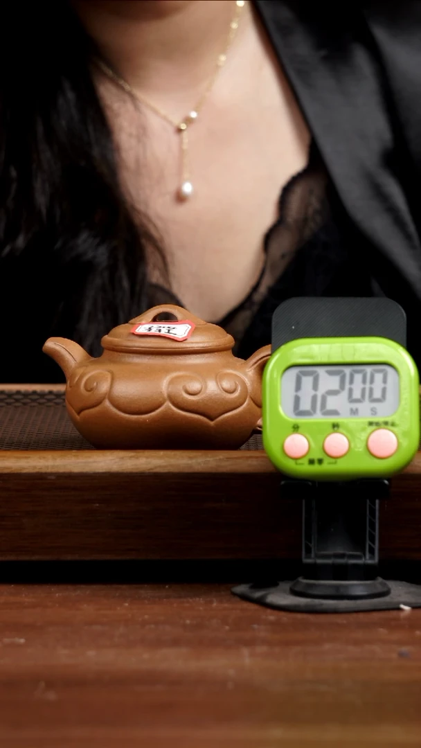 茶壶紫砂竹*澜老段如意仿古220CC