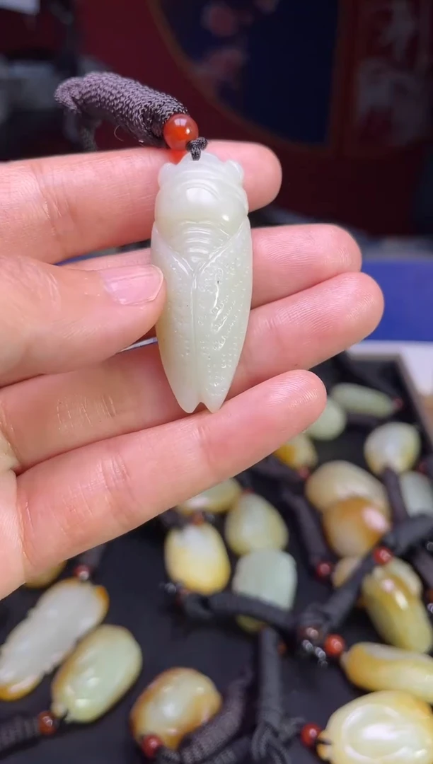 颈饰未镶嵌和田玉123
