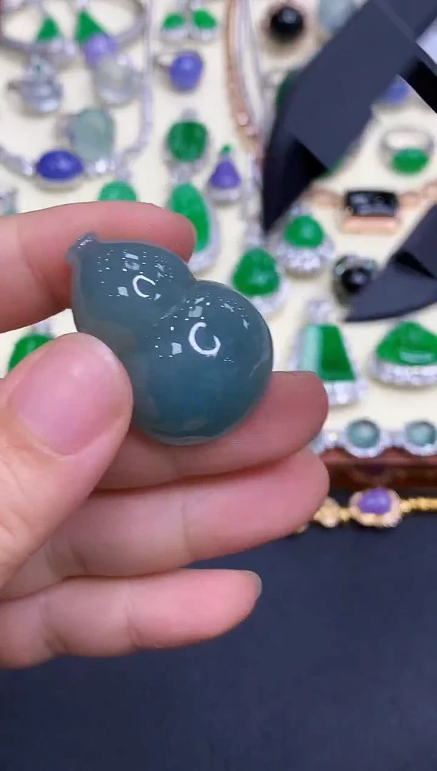 颈饰未镶嵌翡翠116-中国好珍宝