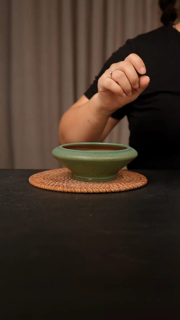 瓷片内口径约11  外高约5