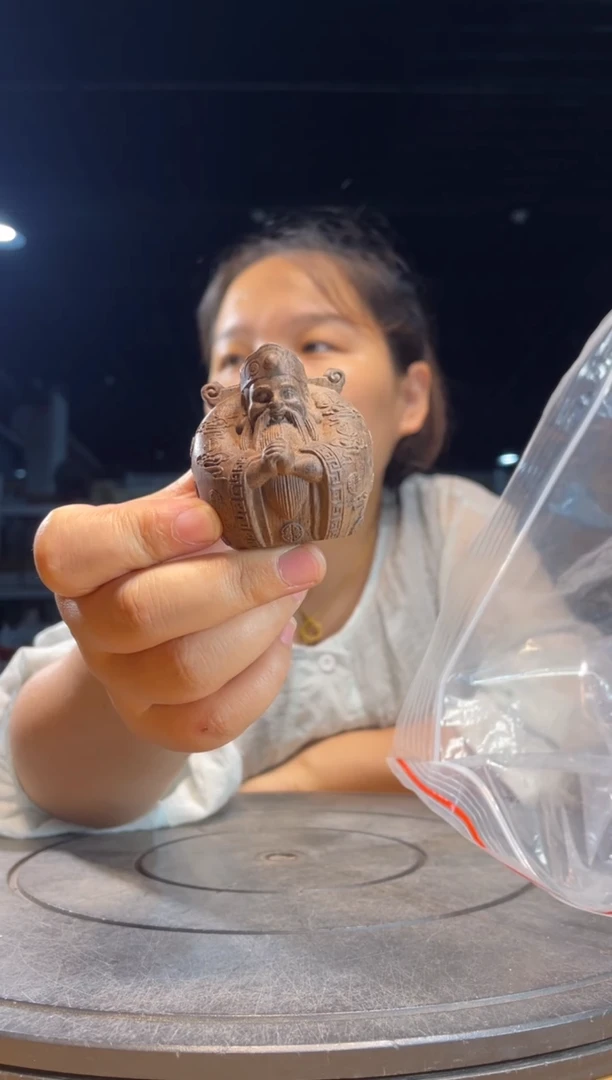 风车木（黑檀木）其他 （ 直播推荐 ）黑檀小财神