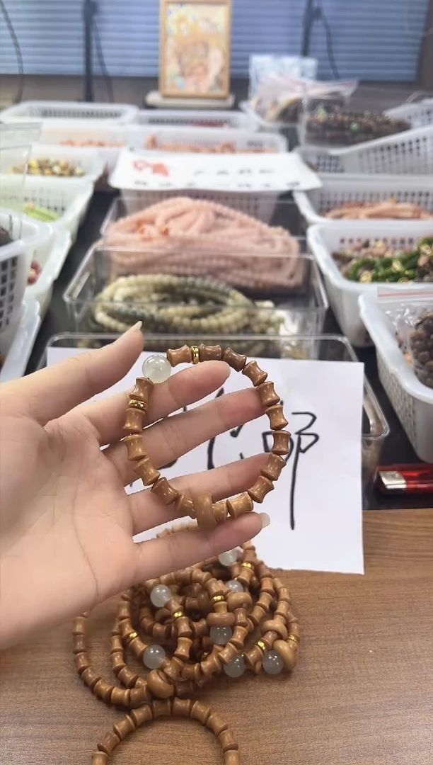 【闪购商品】柏木手串/手链芭比檀竹节单圈8*10