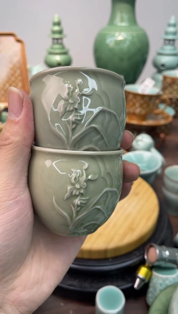 特价福利 微瑕 慧仙青瓷