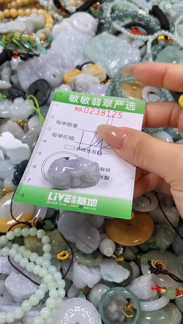 翡翠未镶嵌颈饰闪购0238125