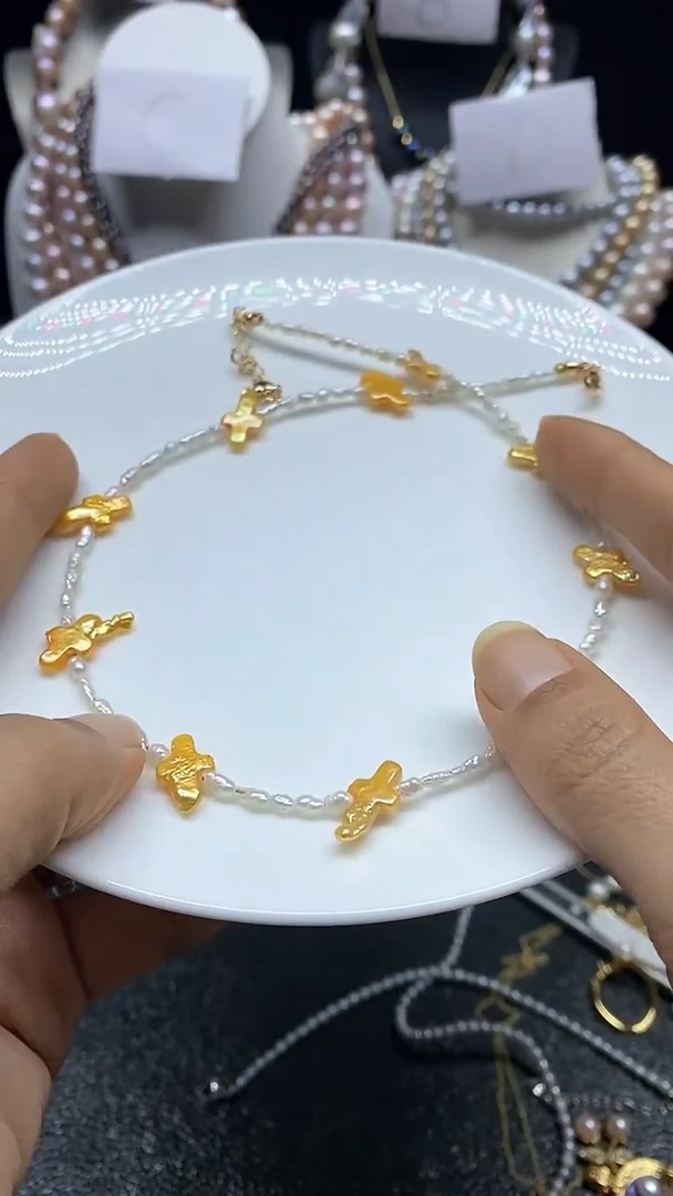 【闪购商品】淡水珍珠颈饰未镶嵌多人