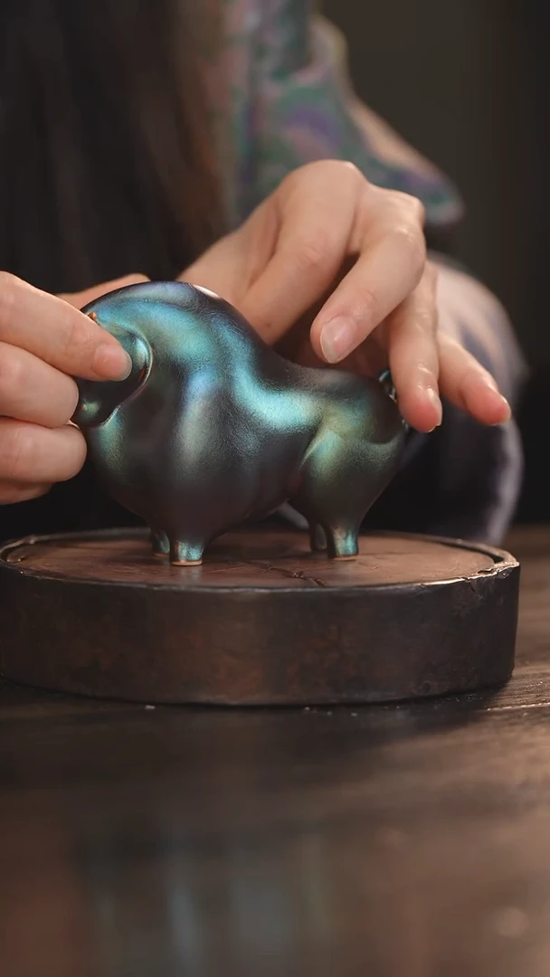 【闪购商品】杯72柴房陶瓷丨窑宝牛