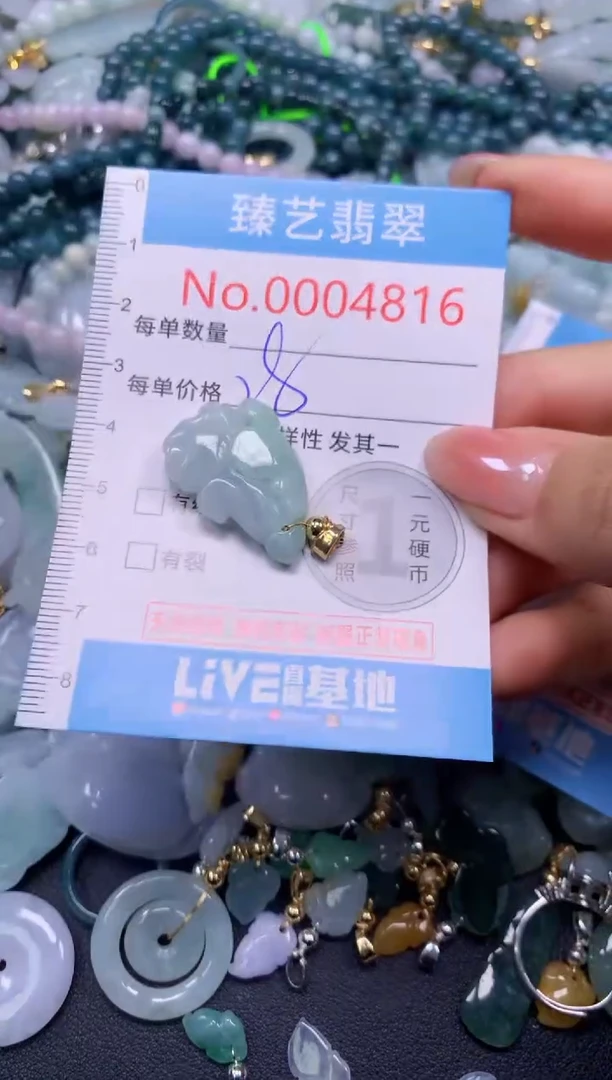 颈饰未镶嵌翡翠4816
