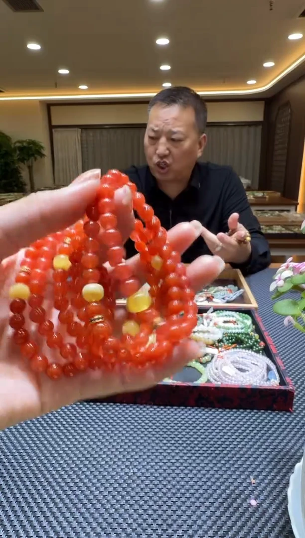 未镶嵌颈饰玛瑙/玉髓手串（多样性发一件）