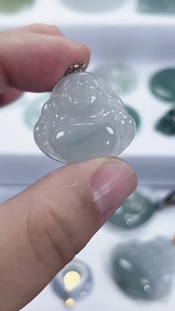 颈饰未镶嵌翡翠天然缅甸A货翡翠