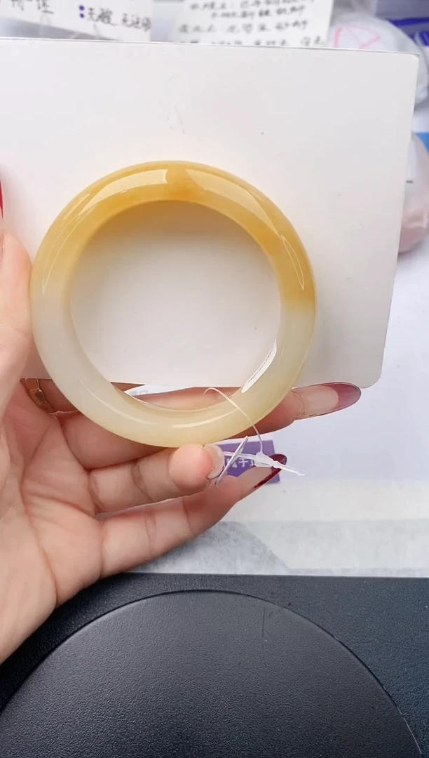 未镶嵌手镯石英质玉w78-HB55+