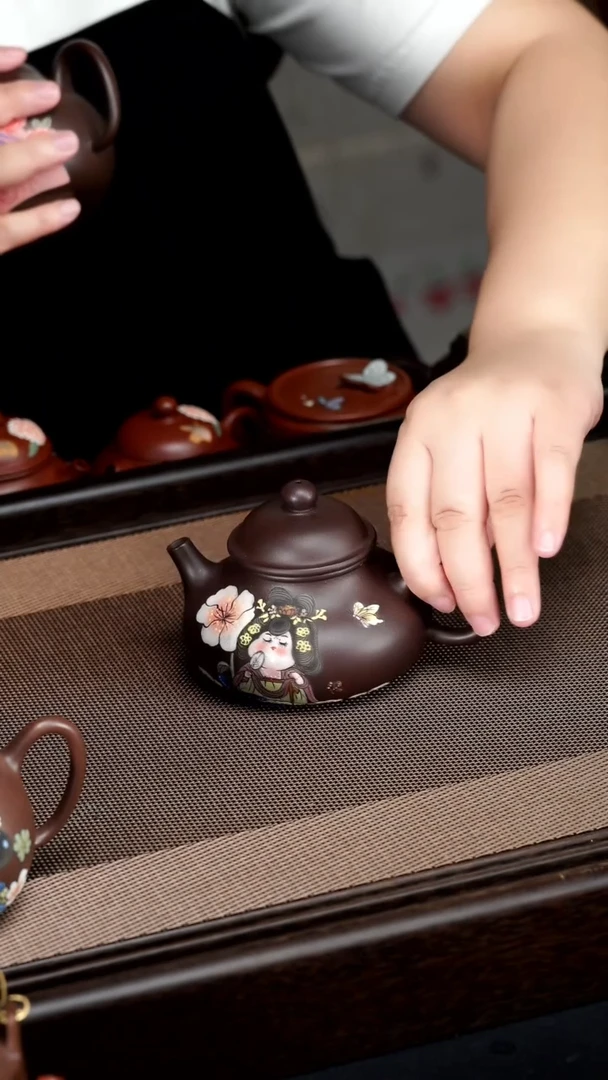 茶壶紫砂漫*儿宜兴紫砂壶