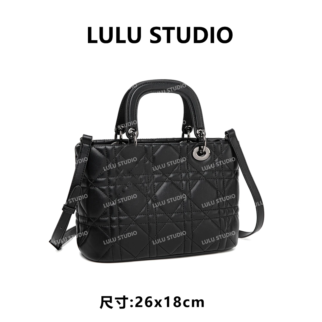 【RAIN.CUN】QYX-81618-黑色百搭腋下斜跨女包