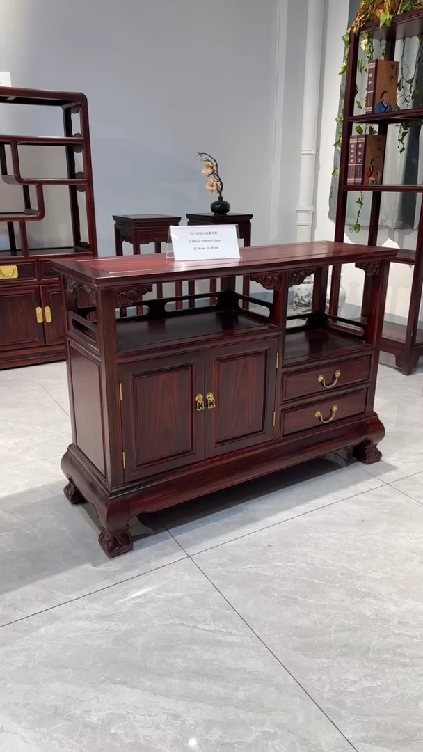 木（红木类）i****台118茶水柜