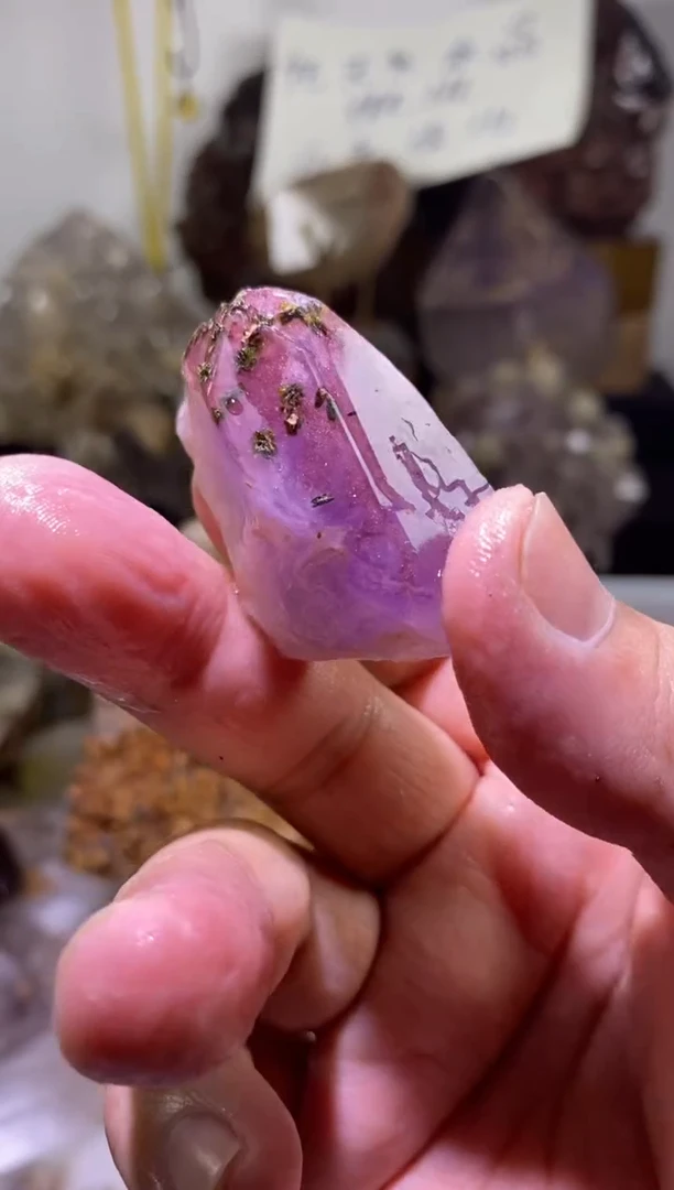 未镶嵌珠宝半成品水晶93号四川超七花园水晶