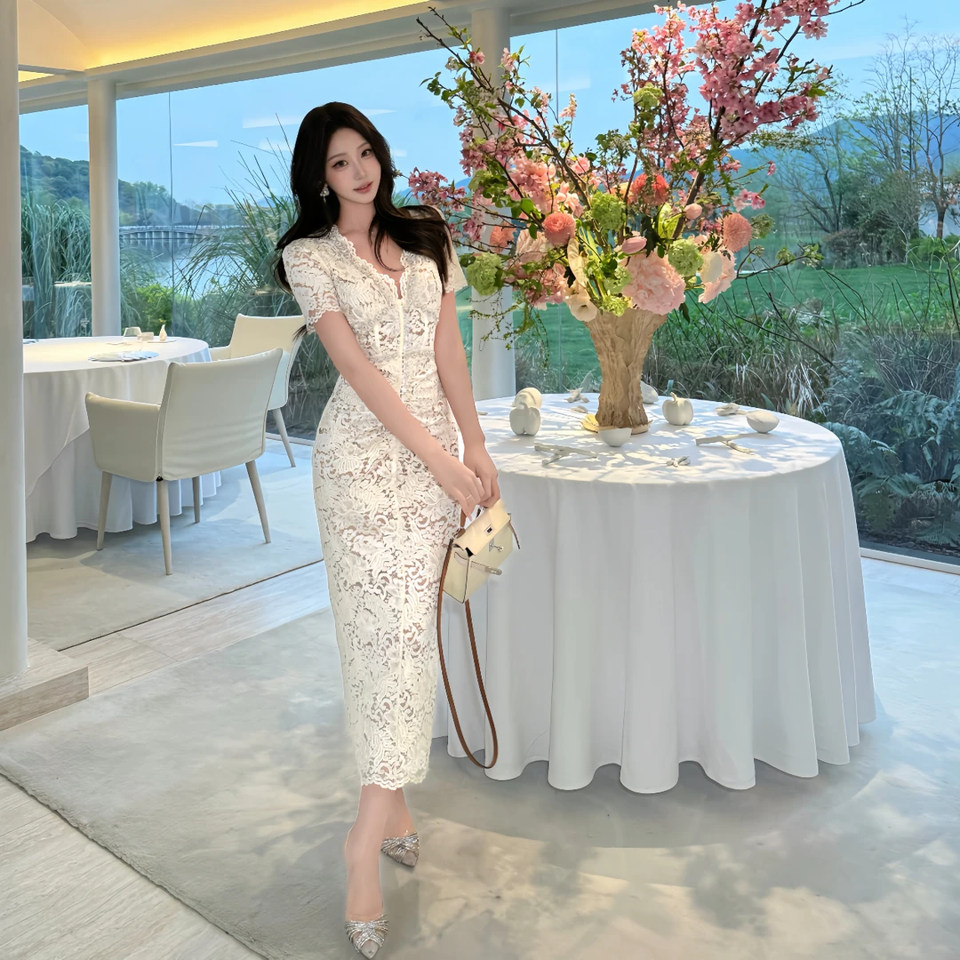 【401-499】2025新款连衣裙高端时尚百搭款