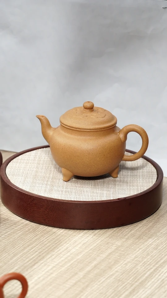 【闪购商品】段泥茶壶大瑕大彬如意壶200CC容量