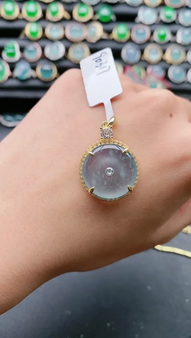 【闪购商品】翡翠戒指银S925镶嵌111111