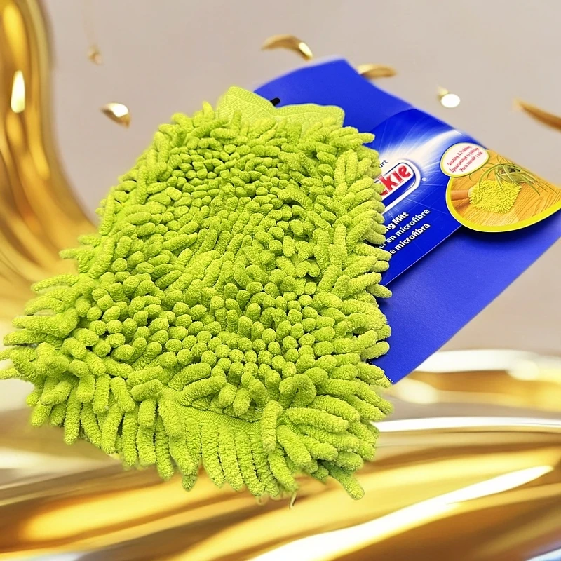 多功能除尘去渍手套-两色随机