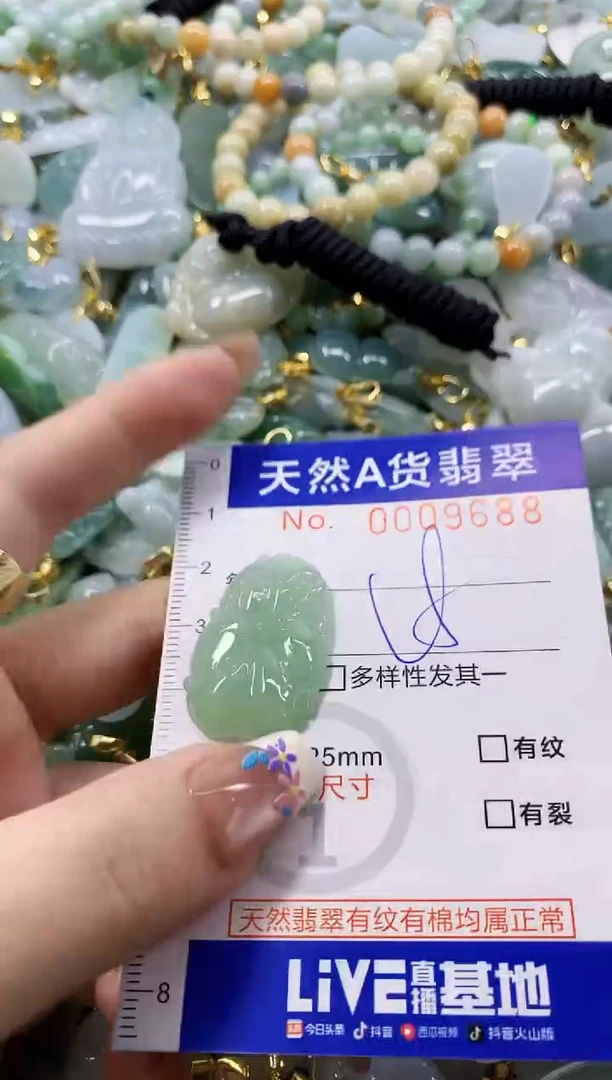 颈饰未镶嵌翡翠天然A货翡翠