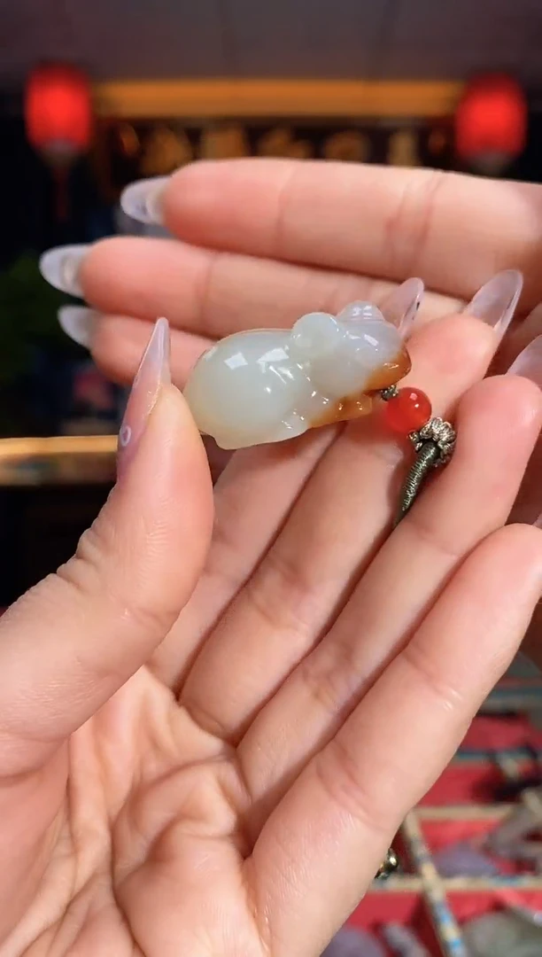 【闪购商品】和田玉颈饰未镶嵌鼠