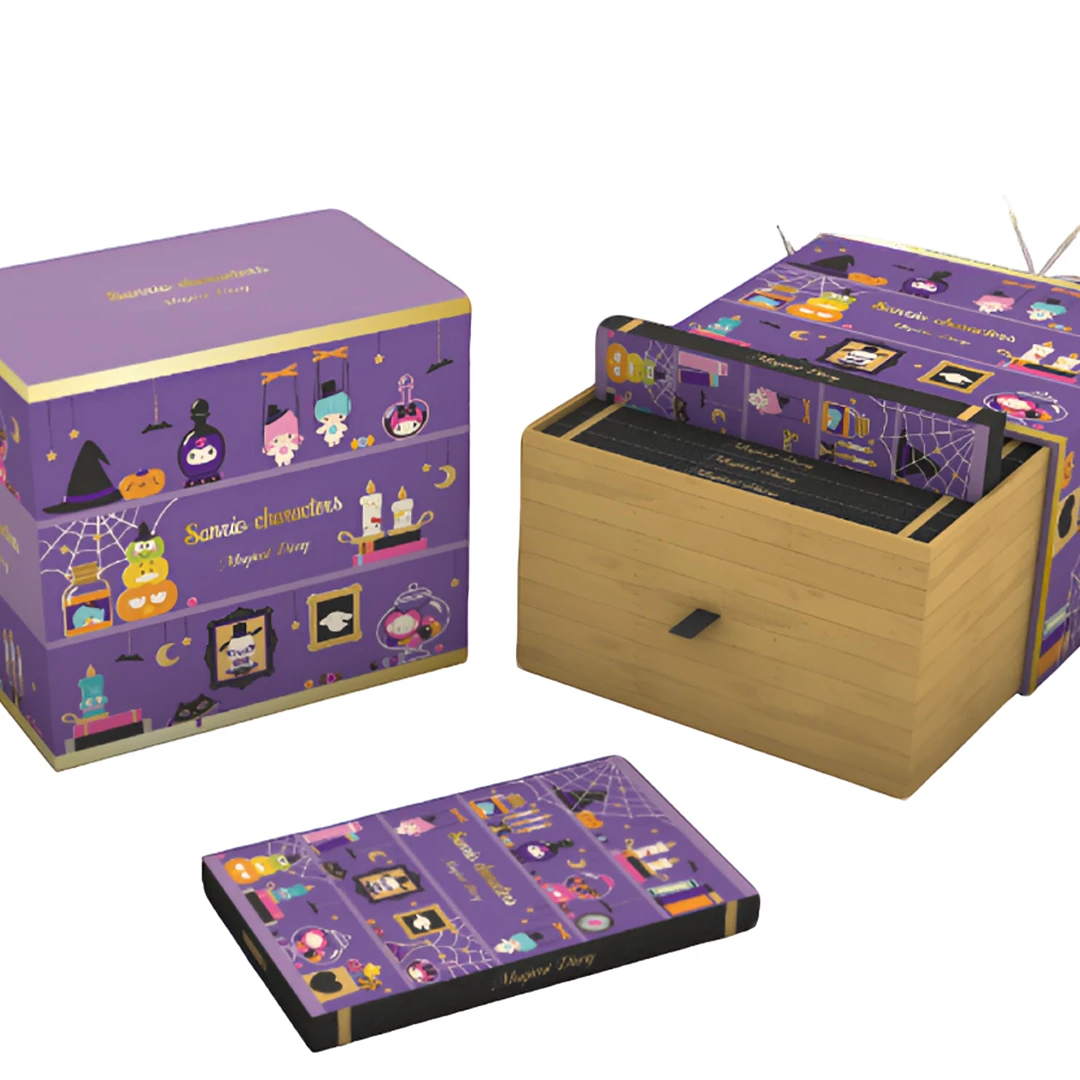 1【拆包/盒】万画 三丽鸥家族日常小卡 三弹 魔法日记 卡牌盲盒代拆