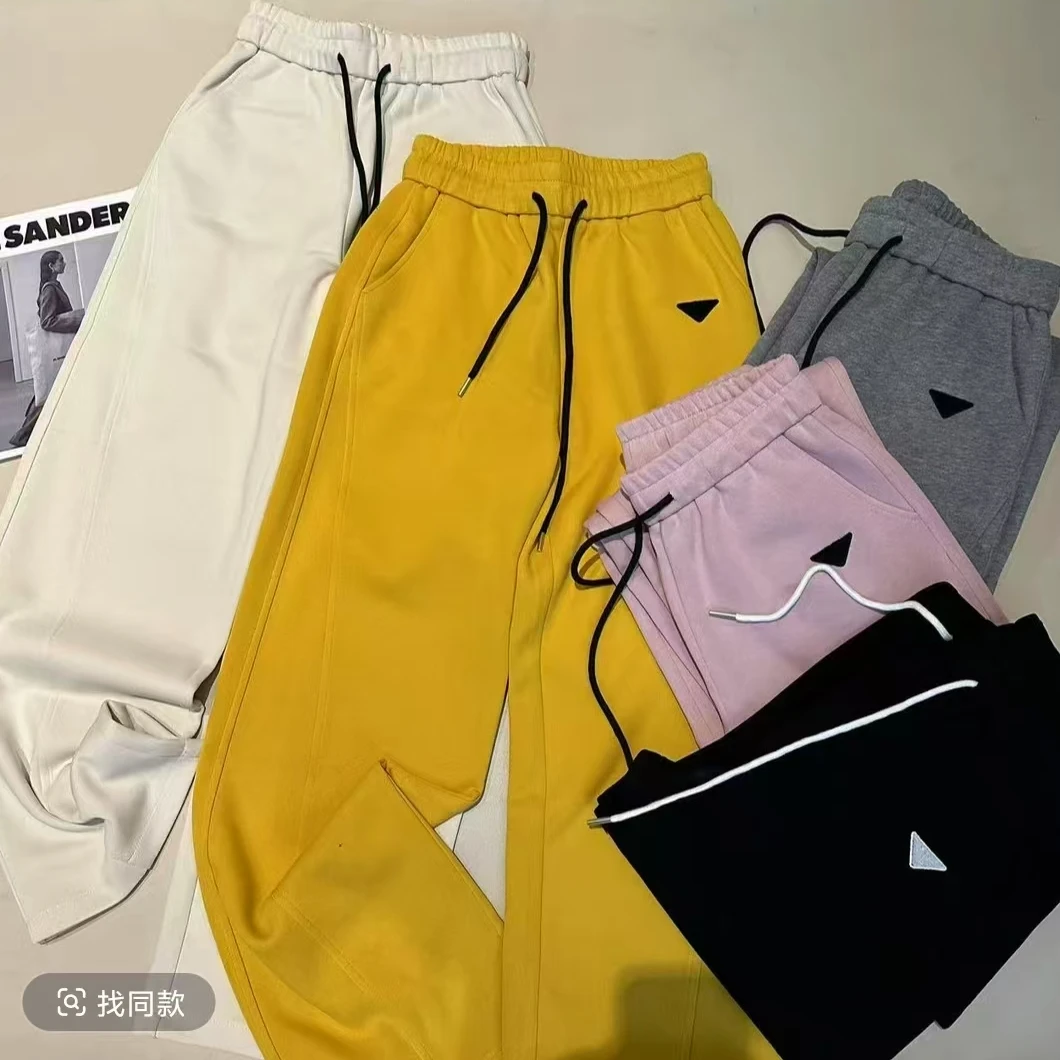 《优麦汇》K5183早春款长裤时尚百搭休闲长裤女款显瘦宽松直筒春秋