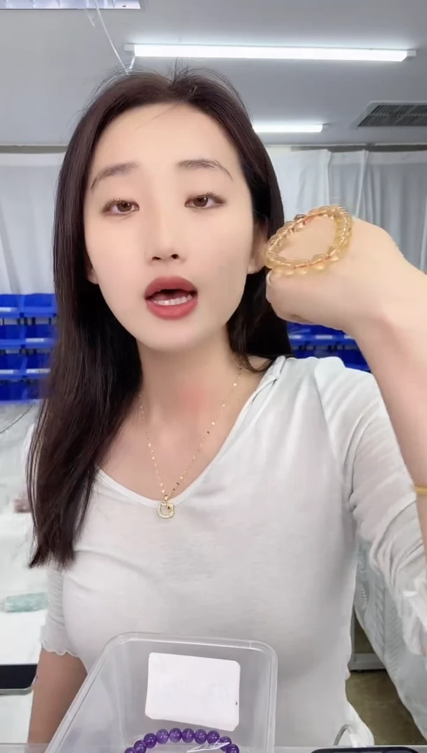 水晶手链未镶嵌 拍二发一天然珠宝多样性发其一