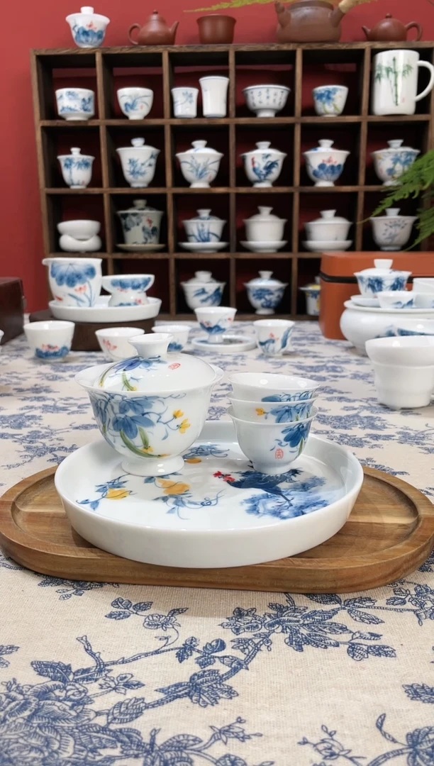 【闪购商品】盖碗/杯群芳斋闪购链接（以闪拍图片为准）