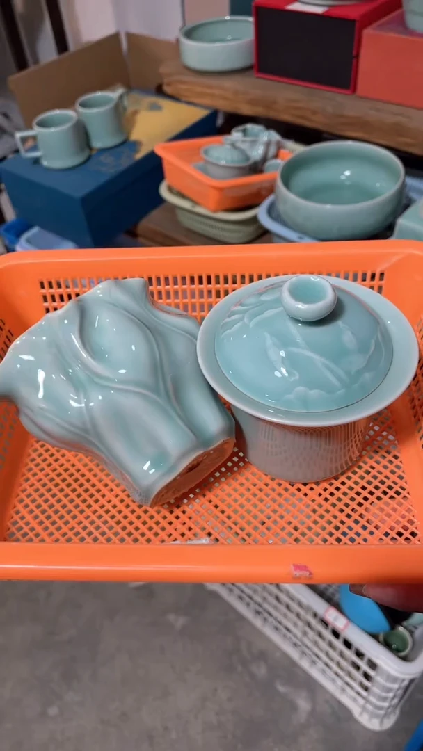 【闪购商品】特价福利 微瑕 慧仙青瓷