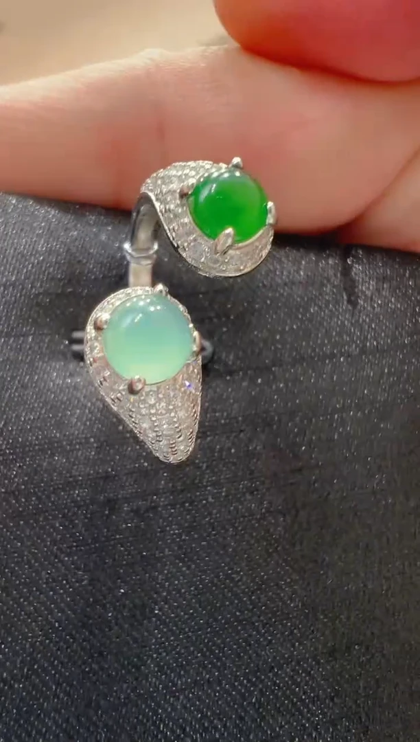 【闪购商品】翡翠戒指合金