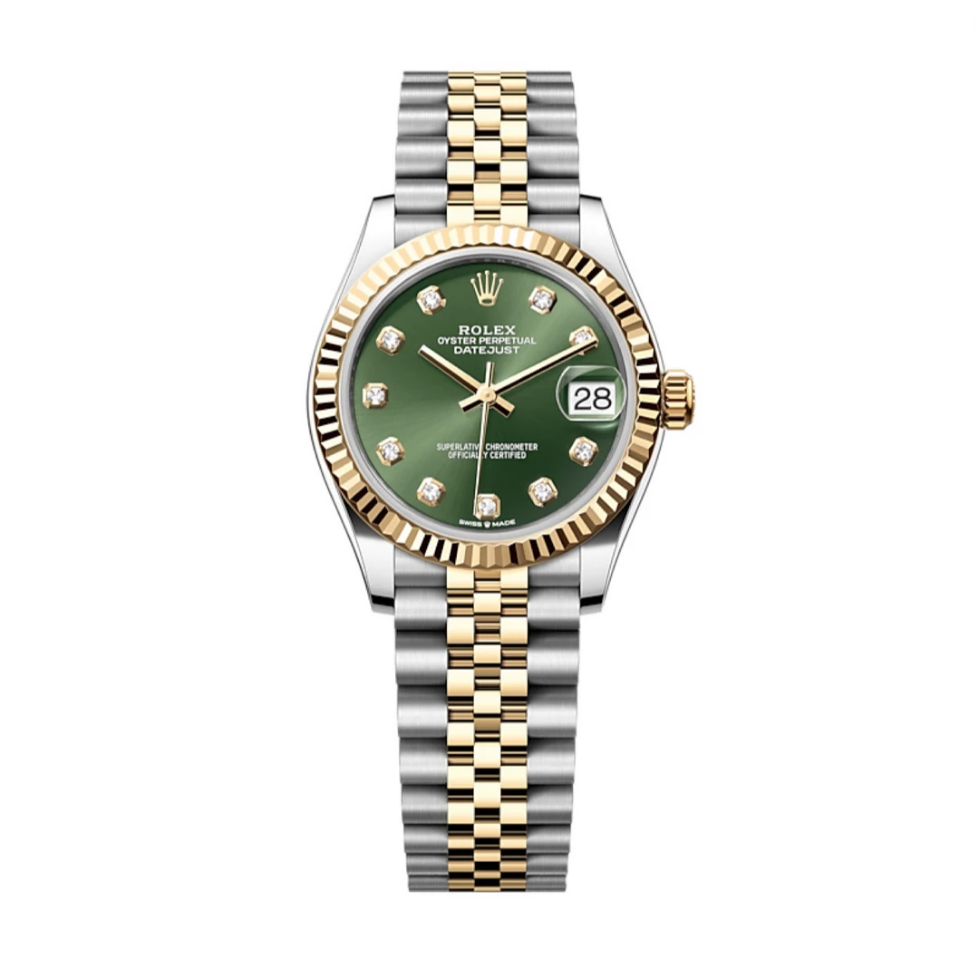 未使用 Rolex/劳力士 小绿钻278273/31mm/2025.6.25全套
