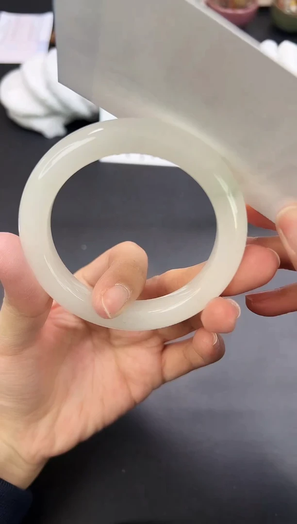 未镶嵌手镯石英质玉A142-58`59