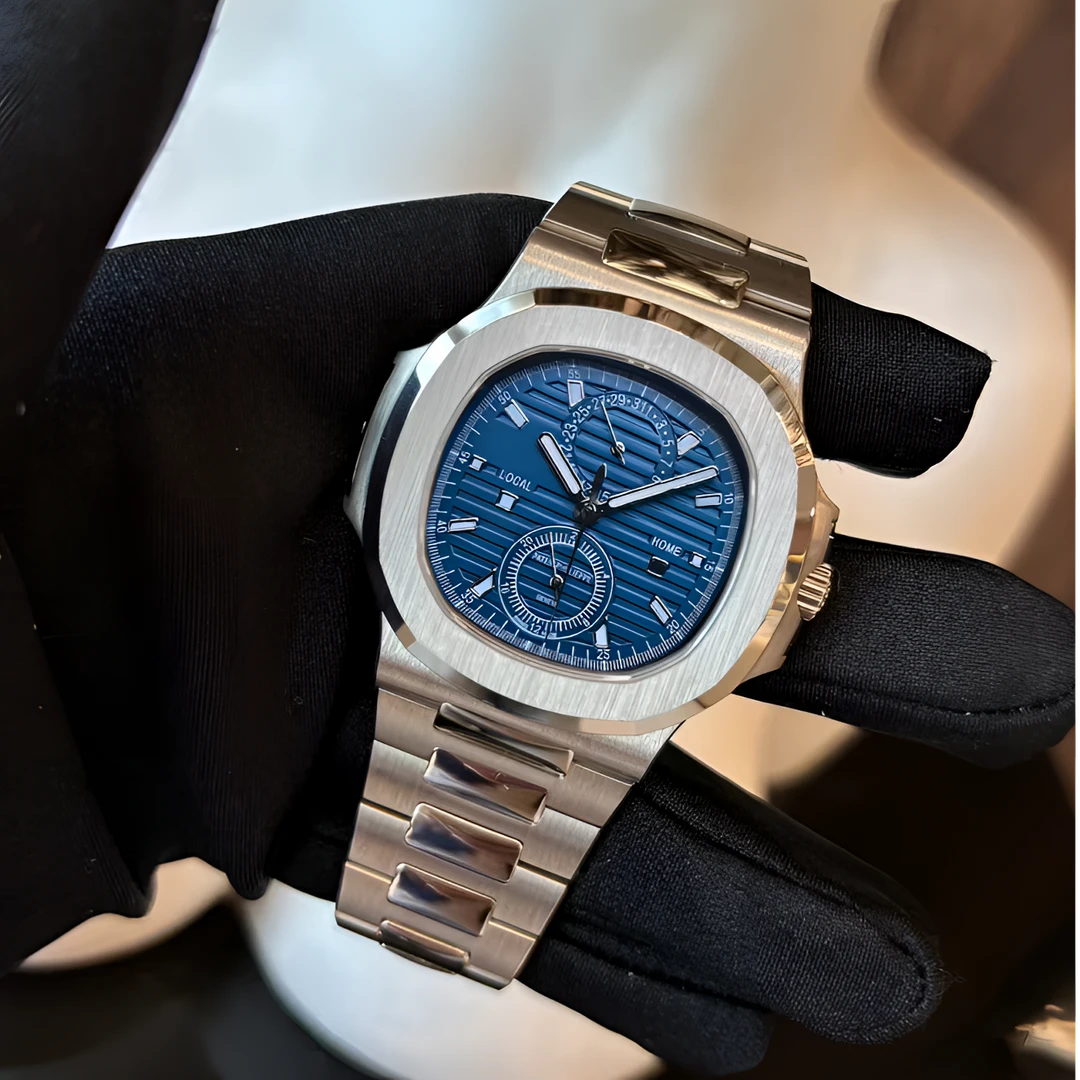 全新正品/鹦鹉螺5990系列/多功能/40mm/全自动机械表/高端名表X