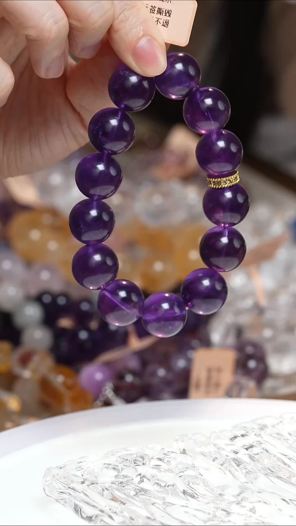 未镶嵌手串水晶紫水晶手串·YY0025NOV859G085