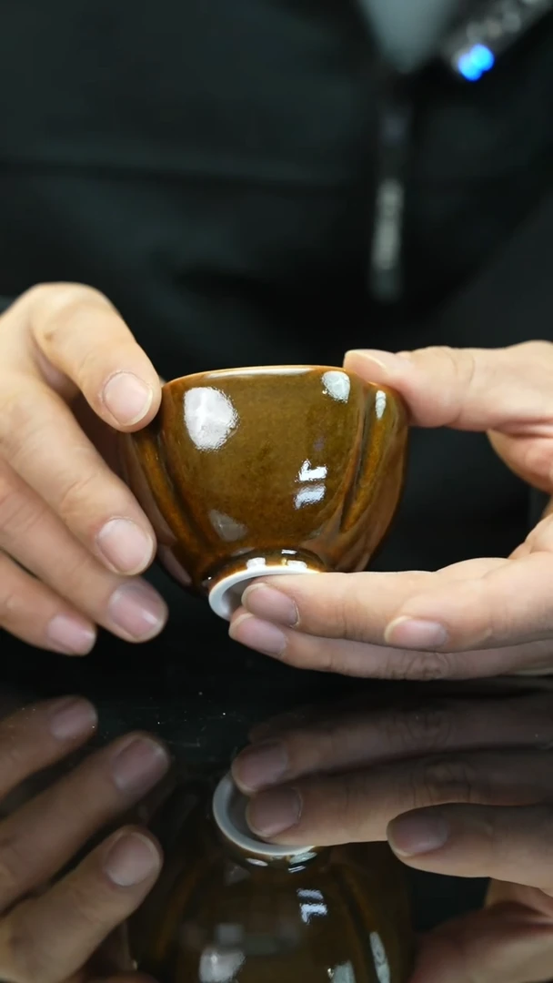 【闪购商品】瓷片景德镇上庄陶瓷纯原矿四方杯